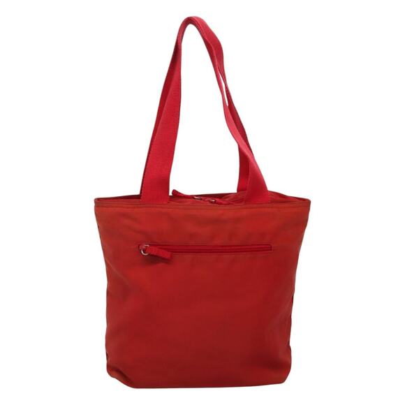 PRADA Tote Bag Nylon Red - Picture 3 of 16